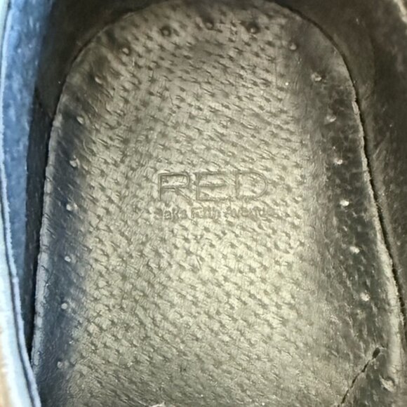 Red Saks Fifth Avenue Pebbled Leather Derby Shoes Men’s 10M – Brown Leather Sole